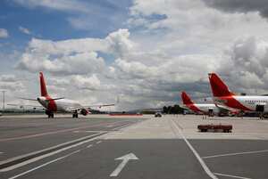 Aeropuerto Internacional El Dorado
consorcio Opain, Operadora Aeroportuaria Internacional Terminal de Pasajeros
plataforma Avianca
Bogota mayo 7 2019
Foto Guillermo Torres Reina / Semana