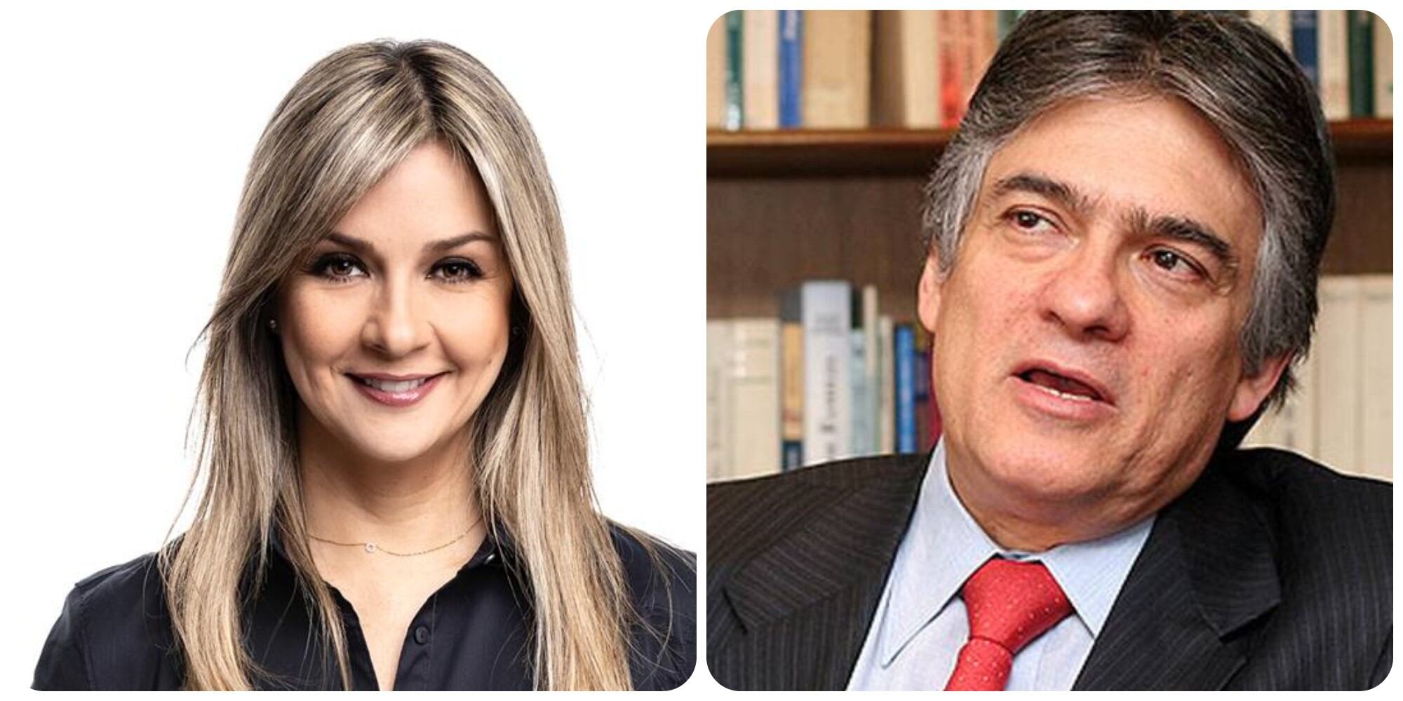 Vicky Dávila y Ramiro Bejarano