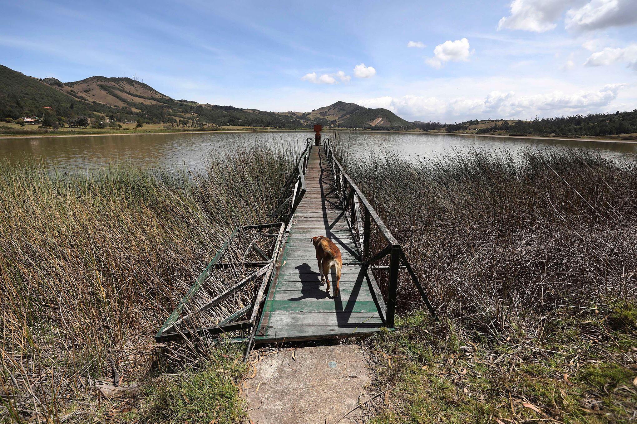 La sequía de la Laguna de Suesca.