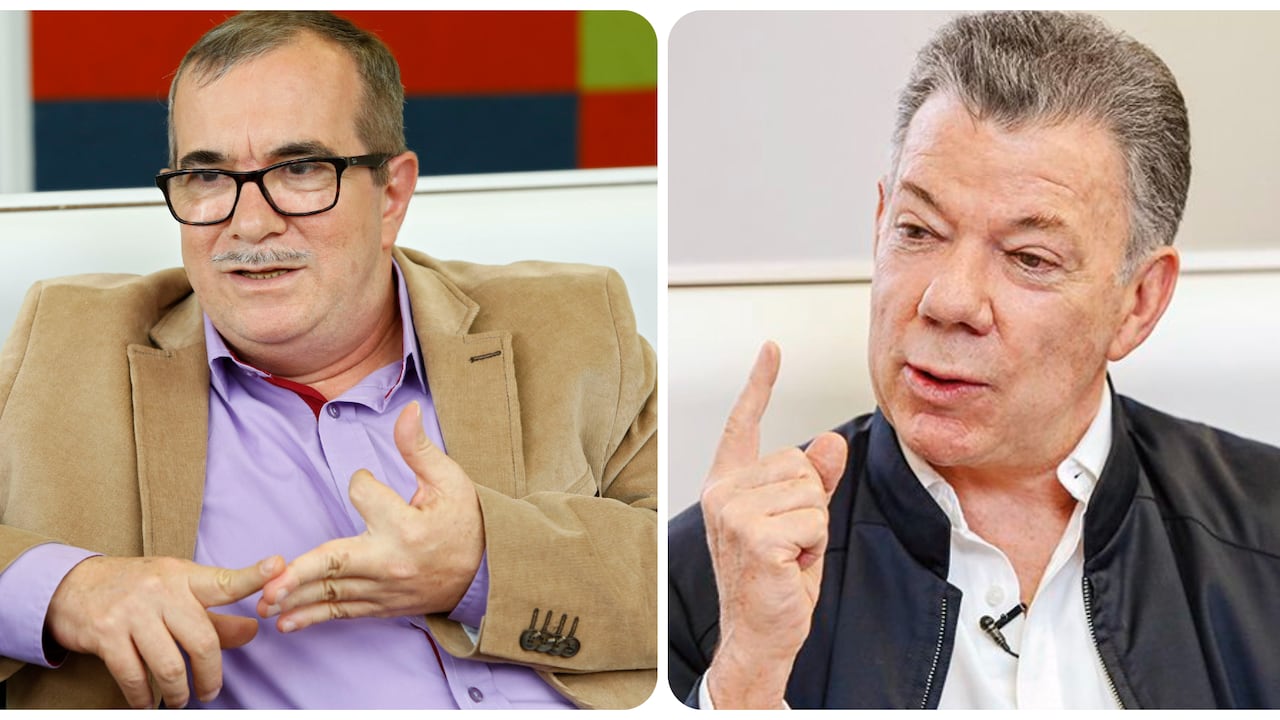 Rodrigo Londoño, Juan Manuel Santos, Semana