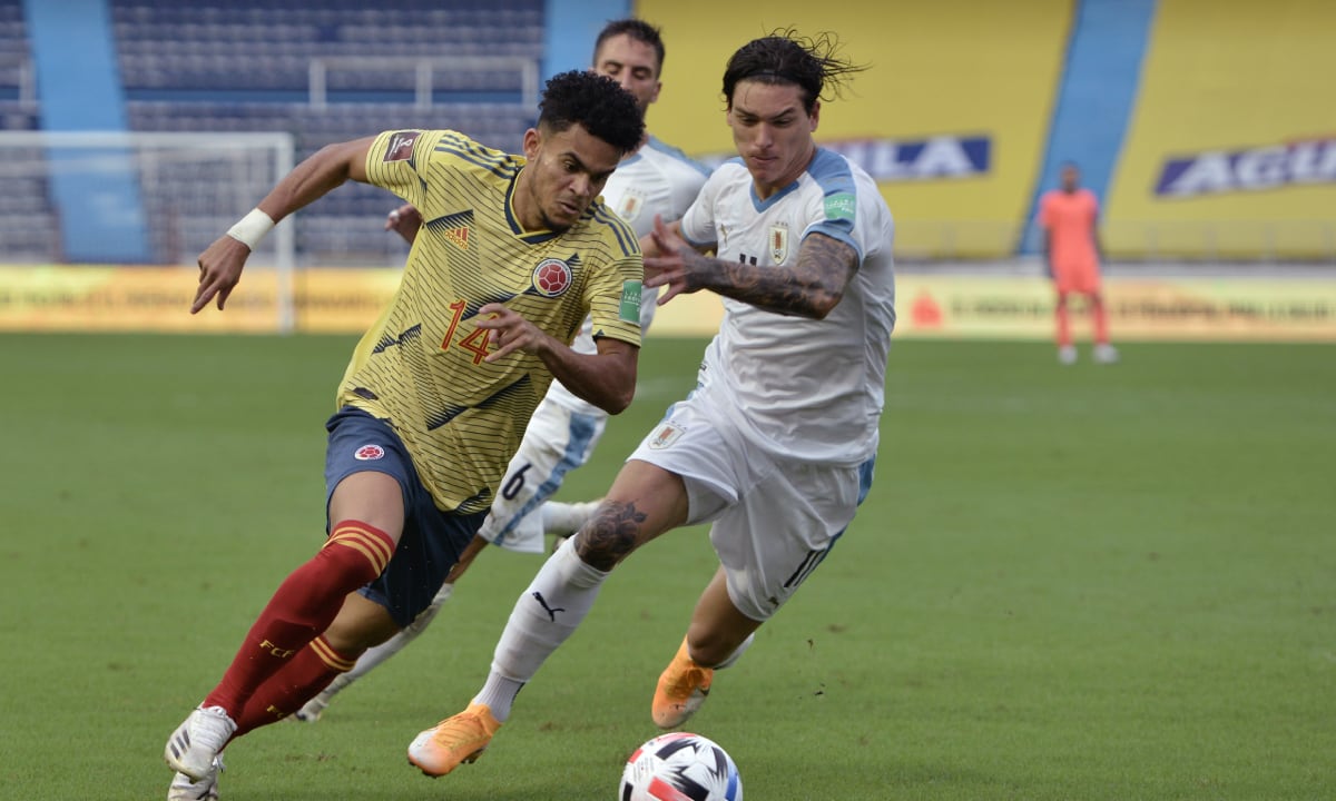 Colombia vs. Uruguay. Foto: Gabriel Aponte/Getty Images
