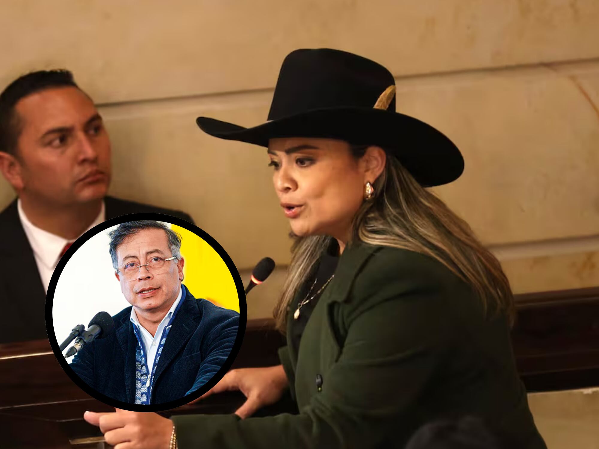 Representante Lina María Garrido le dedicó unas fuertes palabras a Petro.