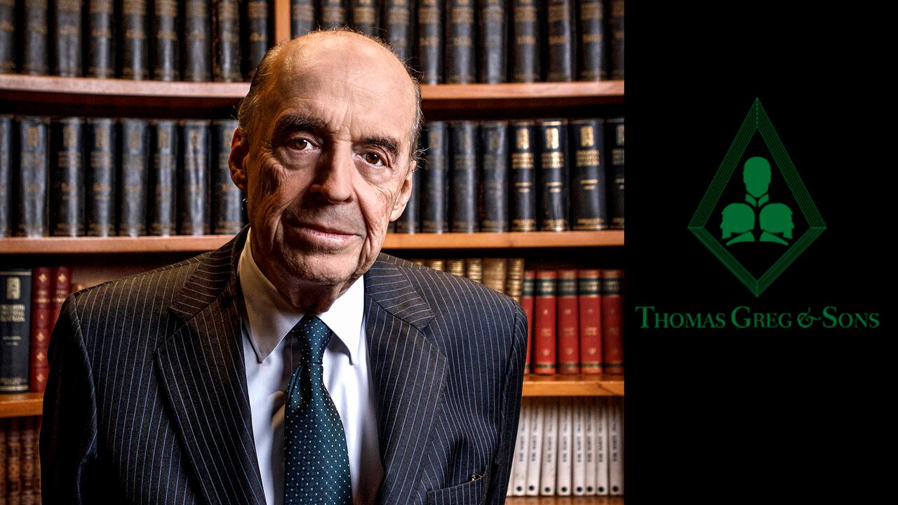 Alvaro Leyva. Canciller de la República. logo de Thomas Greg
Bogotá Diciembre 13 de 2023.
Foto: Juan Carlos Sierra-Revista Semana.