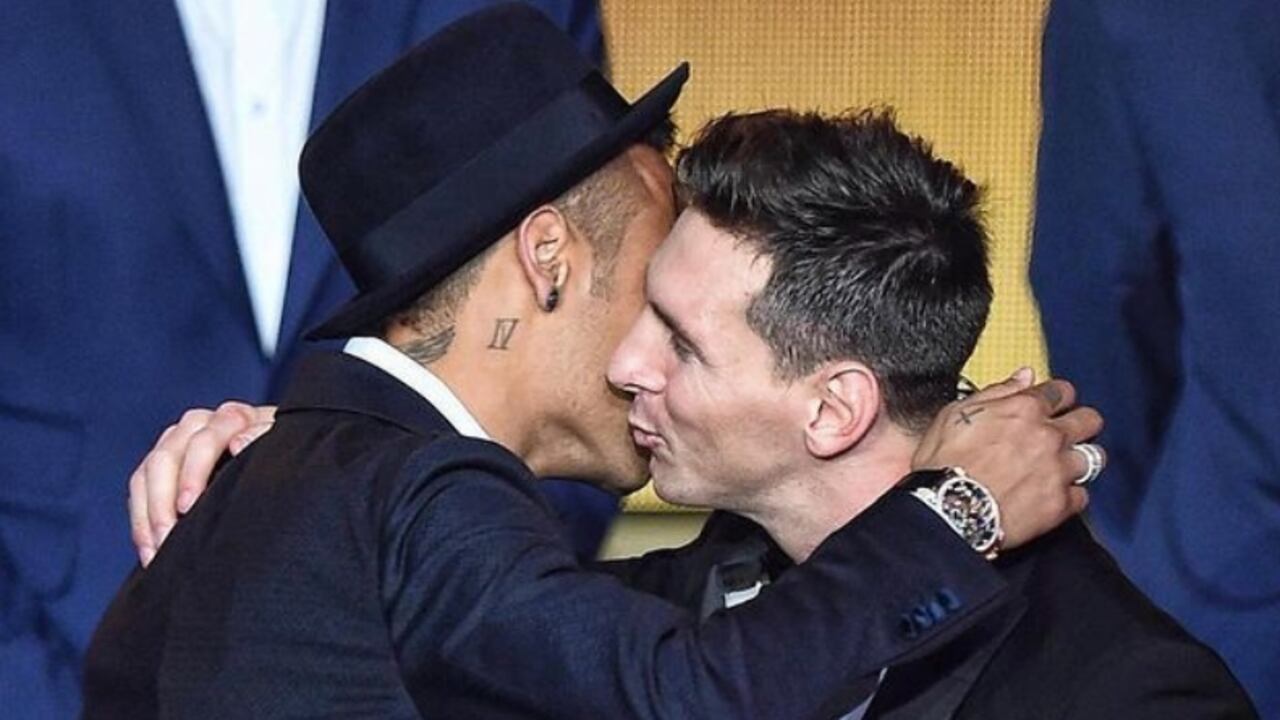 Neymar y Messi