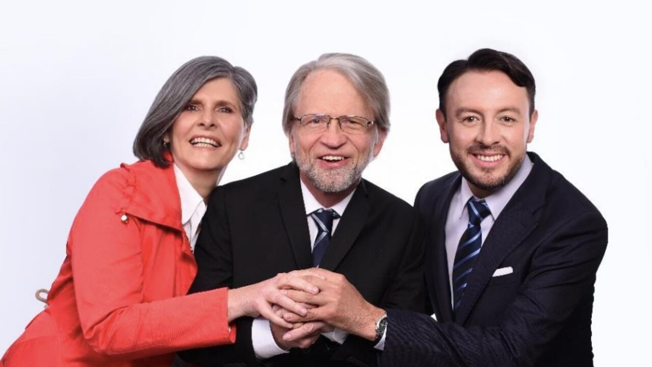 Antanas Mockus en la presentación de los aspirantes al Congreso.