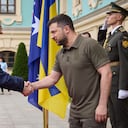 Anthony Albanese, primer ministro australiano, prometió otros 100 millones para ayudas militares en Ucrania. Foto: AFP.
