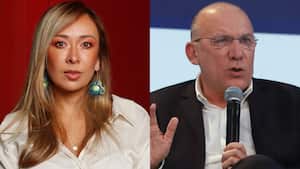 Katherine Miranda y Roy Barreras.