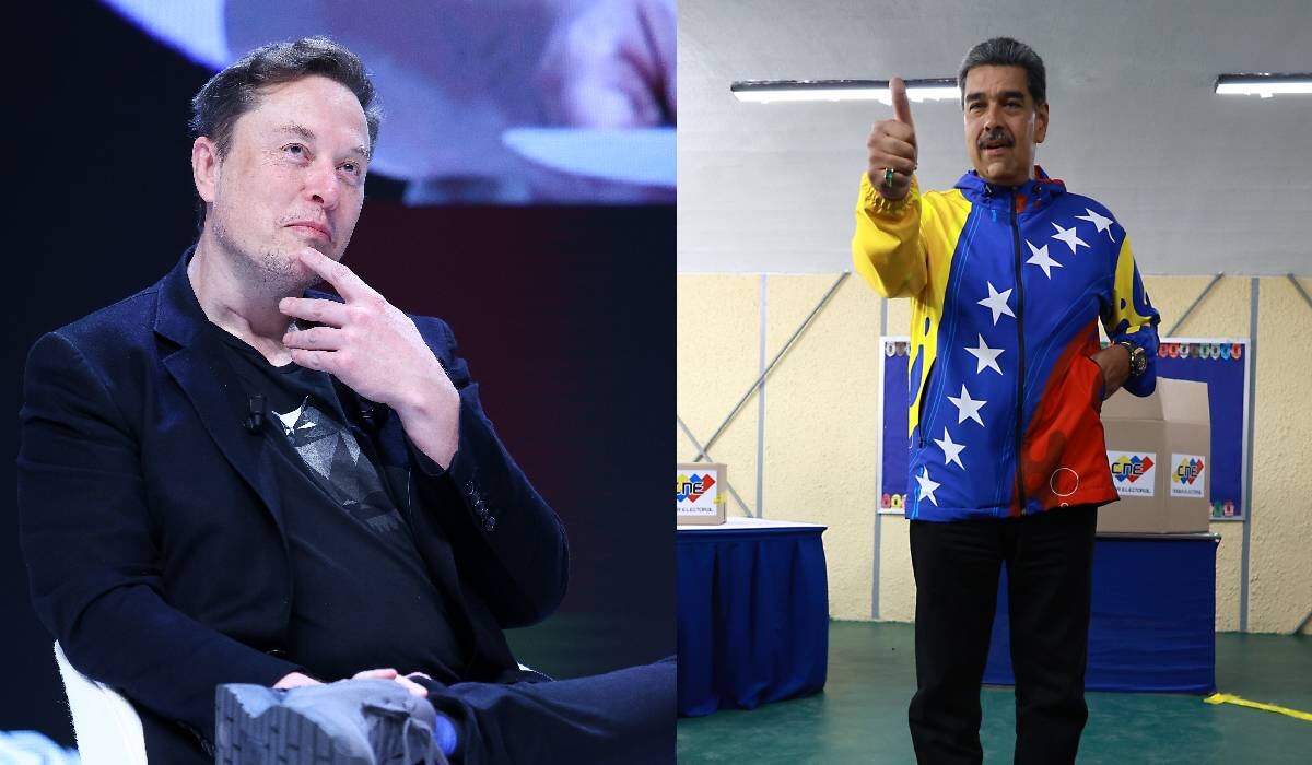Elon Musk y Nicolás Maduro