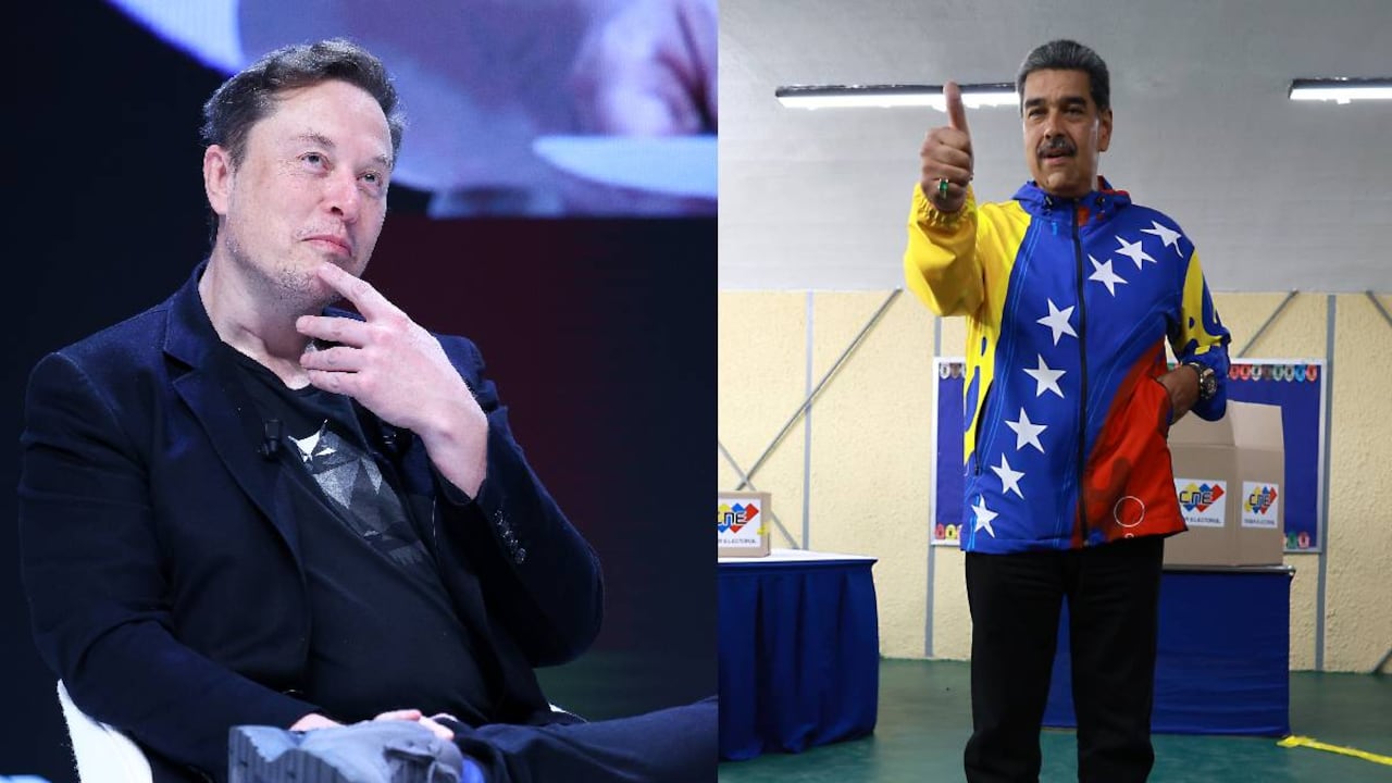 Elon Musk y Nicolás Maduro