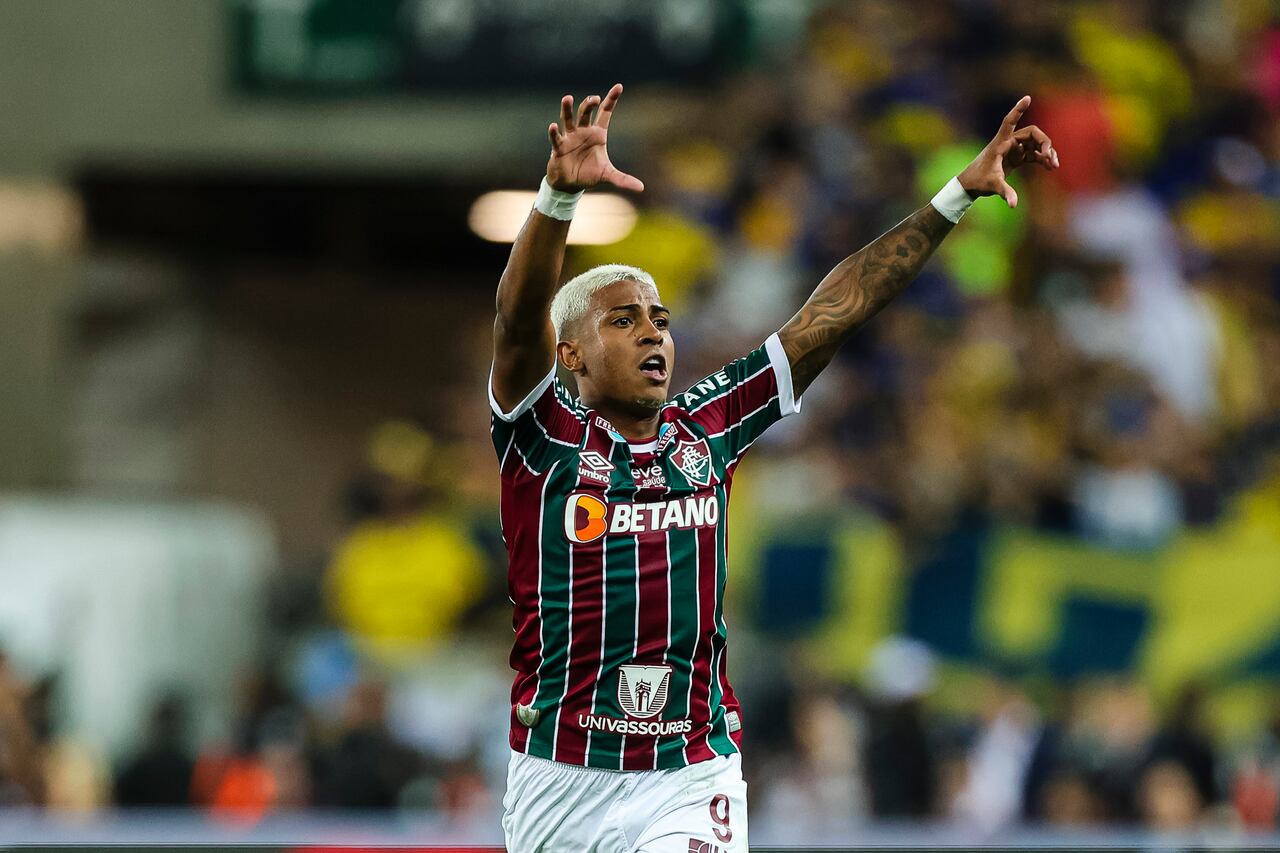 John Kennedy, héroe de Fluminense en la Libertadores 2023.