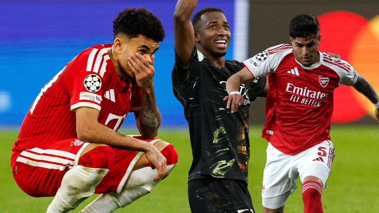 Luis Díaz, Willian Pacho y Piero Hincapié