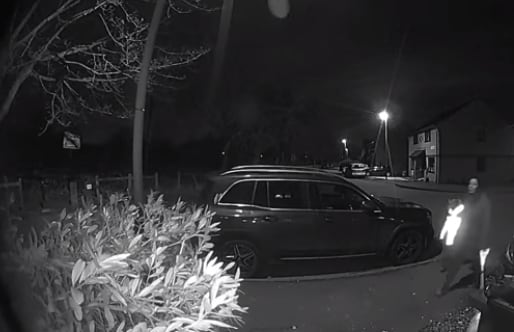 La supuesta aparición ocurrió cuando Stephanie regresaba a casa en compañía de su hijo.