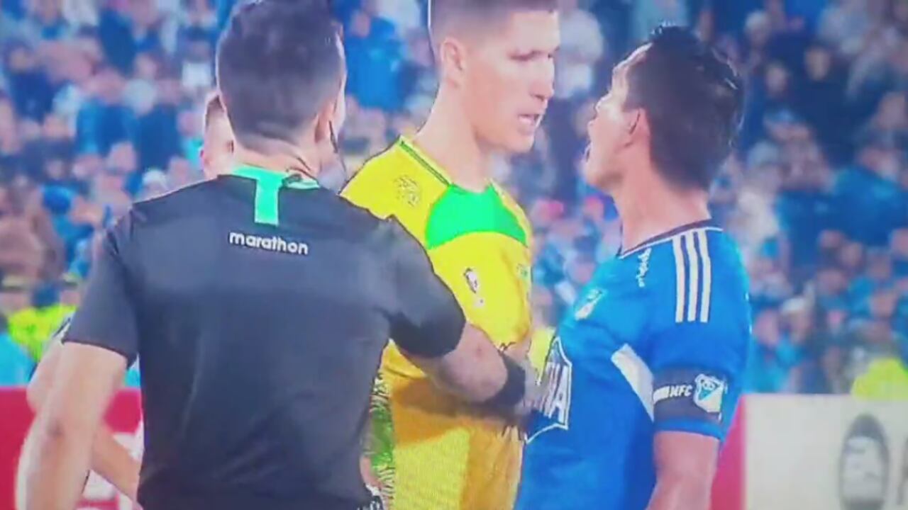 David Macalister Silva defendió los intereses de Millonarios tras el penal el contra.