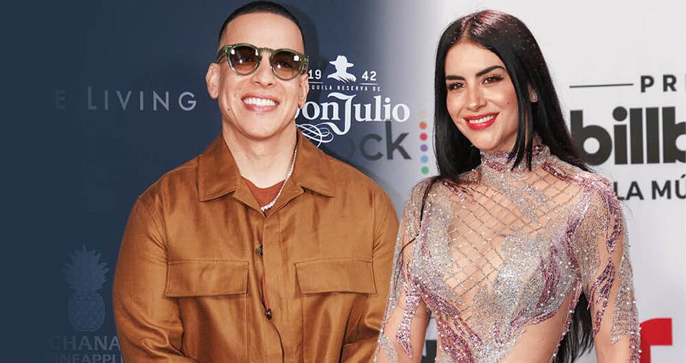 Daddy Yankee y Jessica Cediel.