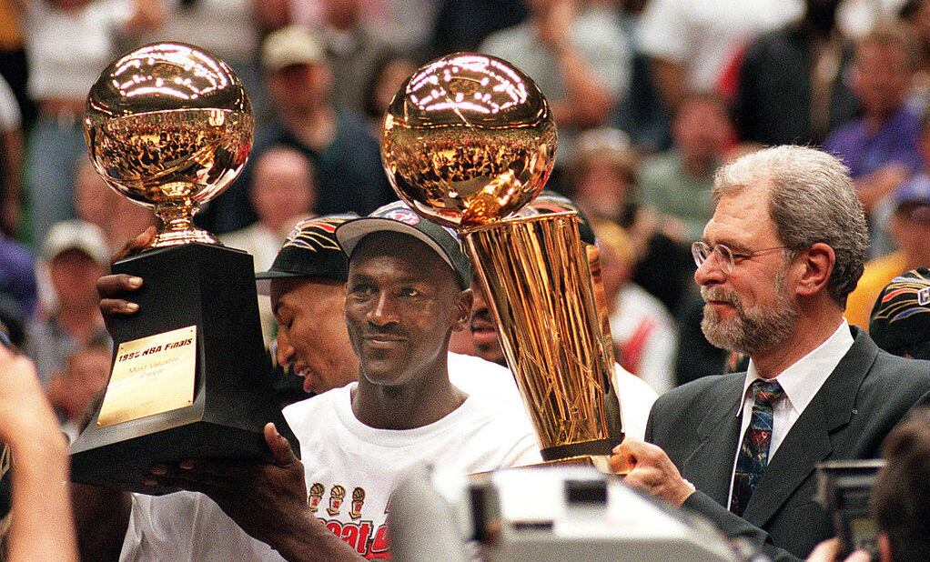 Michael Jordan, leyenda de los Chicago Bulls.