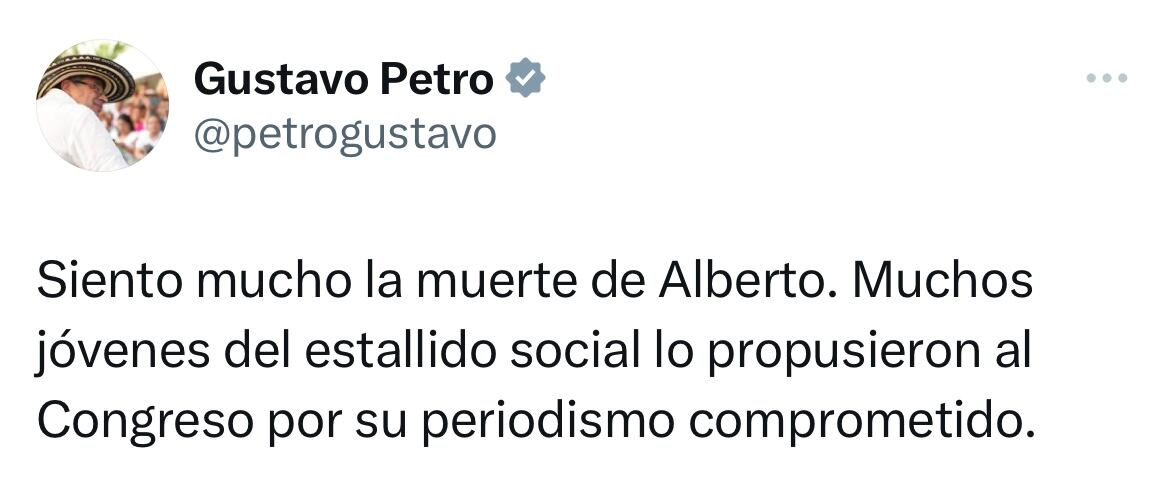 Mensaje presidente Gustavo Petro
