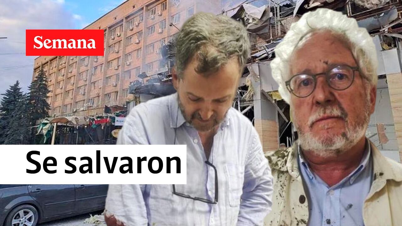 Atención: Sergio Jaramillo y Héctor Abad cuentan cómo sobrevivieron al bombardeo a Ucrania