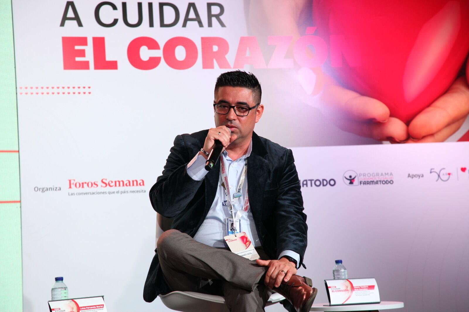 Edwin Teodoro Ruiz, químico farmacéutico del programa Cuidamos Tu salud de Farmatodo Colombia SA.