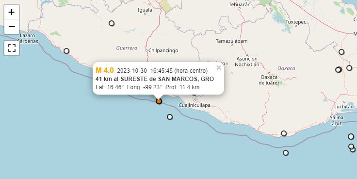 Uno de los más recientes temblores en México se vivió en el estado de Chiapas.