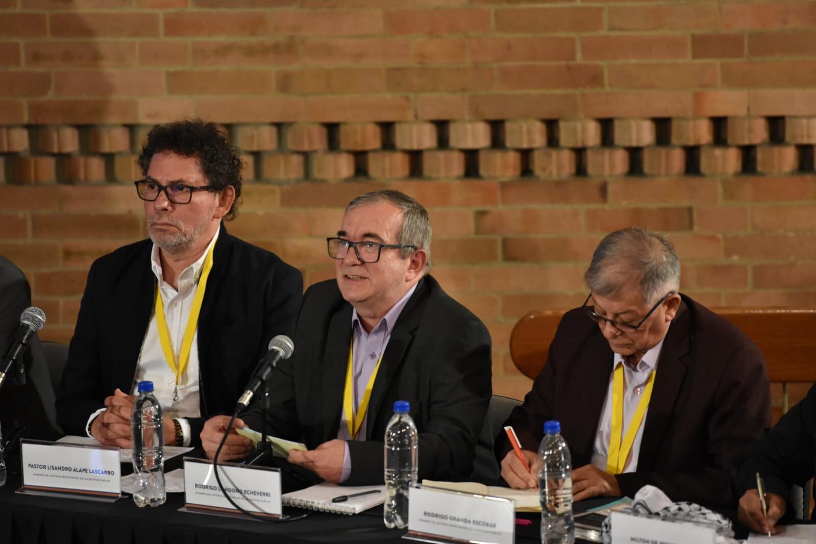 JEP Justicia especial Para la Paz, Reconocimiento del Exsecretariado de las FARC EP caso 01 Pablo Catatumbo, Rodrigo Londoño, Pastor Alape, Jaime Alberto Parra y Rodrigo Granda