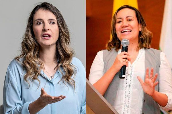 Paloma Valencia y Carolina Corcho