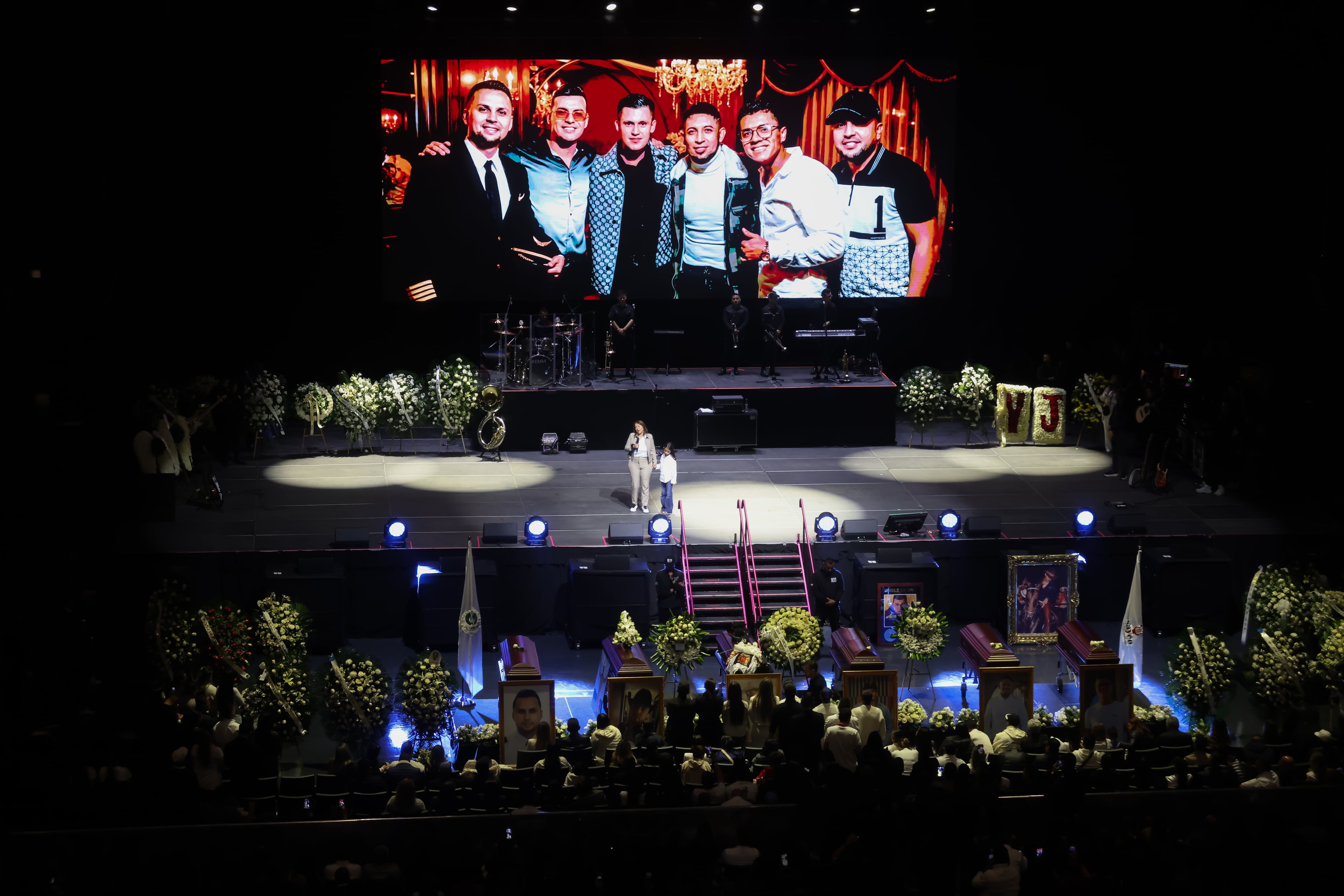 Homenaje a Yeison Jiménez en el Movistar Arena.