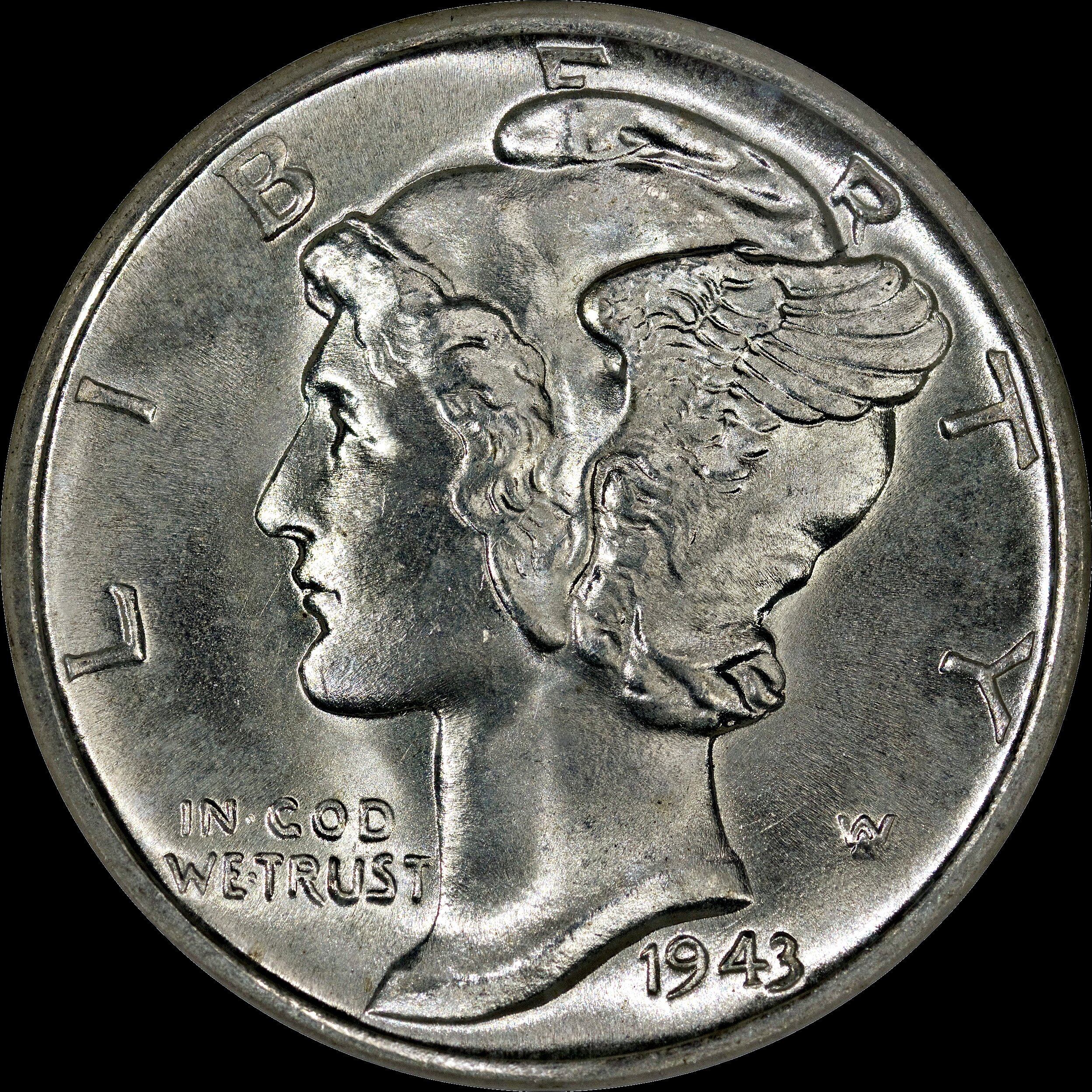La famosa Mercury Dime puede venderse a muy buen precio dependiendo del año en el que fue fabricada