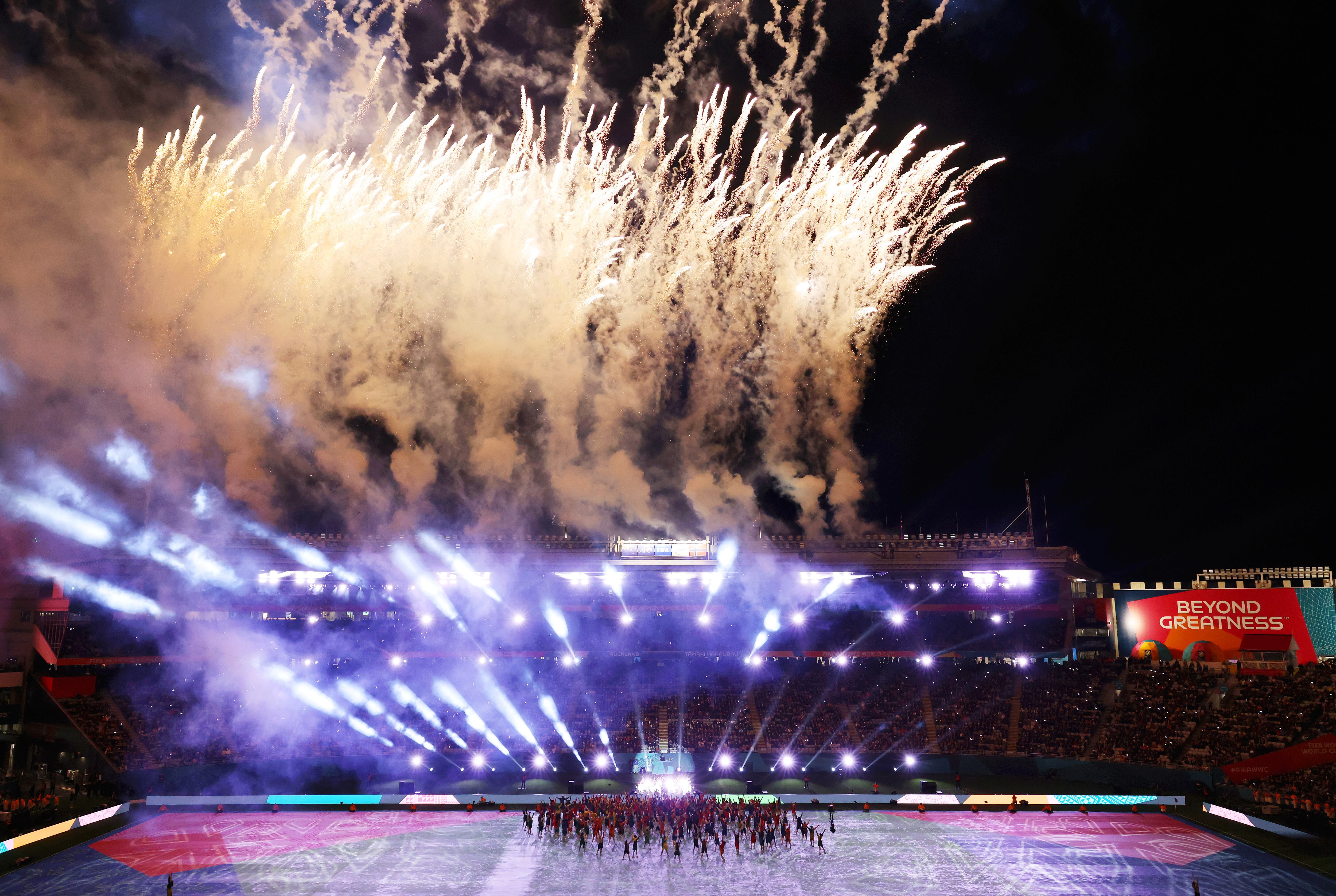 Inauguración del Mundial Femenino 2023 en Auckland