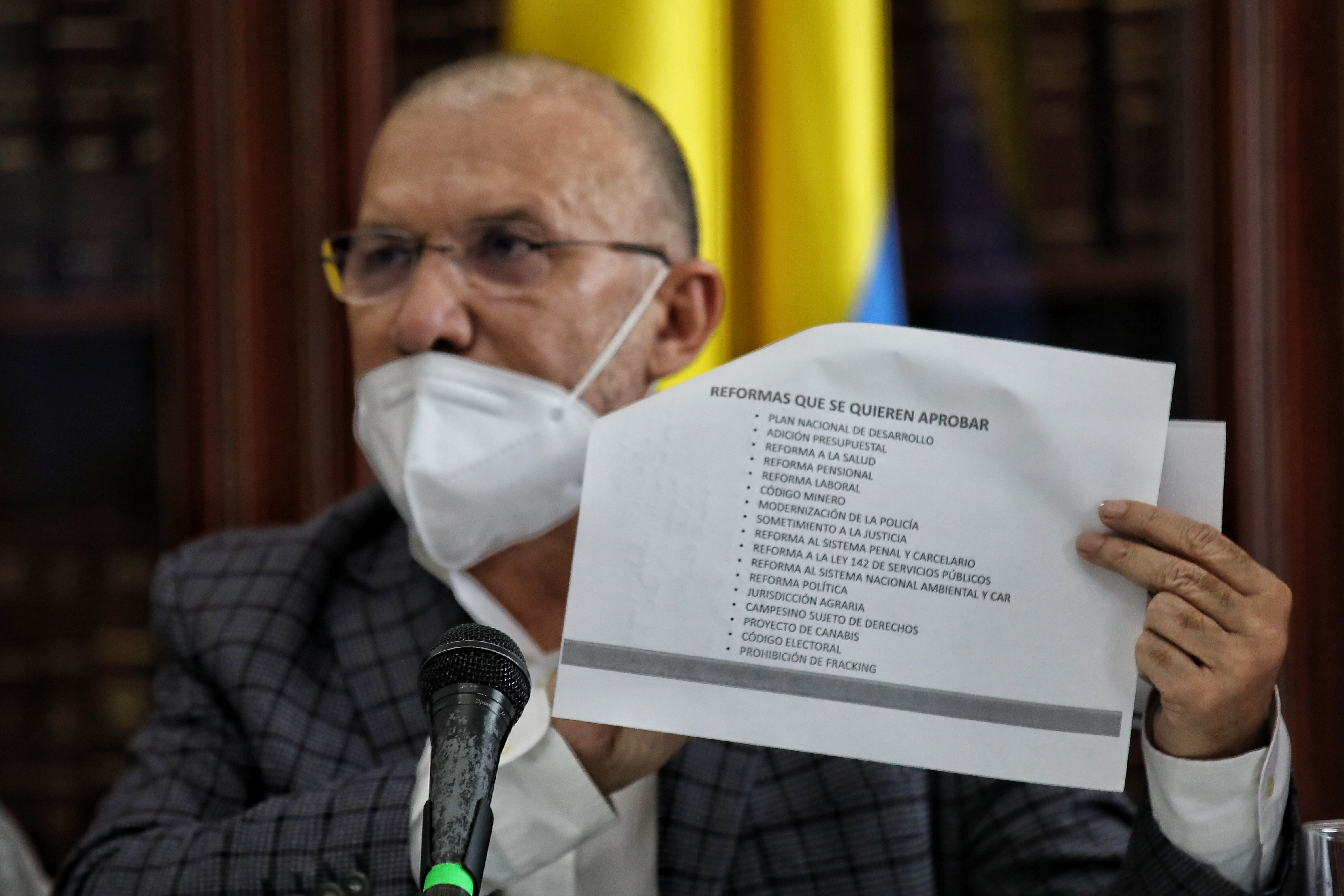 Rueda de prensa Roy Barreras