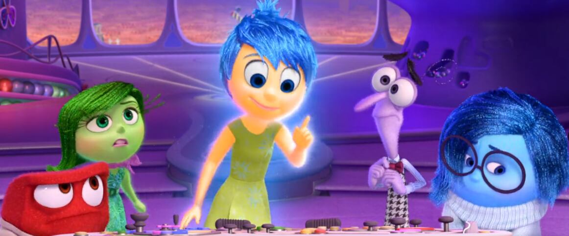 Película Intensamente del 2015.