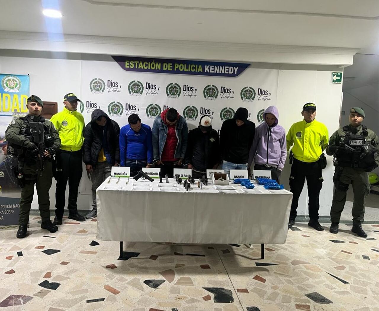 Golpe al Tren de Aragua: cayeron seis miembros que extorsionaban a comerciantes del centro y sur de Bogotá; les cobraban $400.000 mensulaes