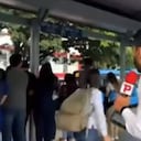 El periodista Jaime Chaves se encontraba informando a los caleños sobre la crítica situación que vive el sistema de transporte masivo de la ciudad.