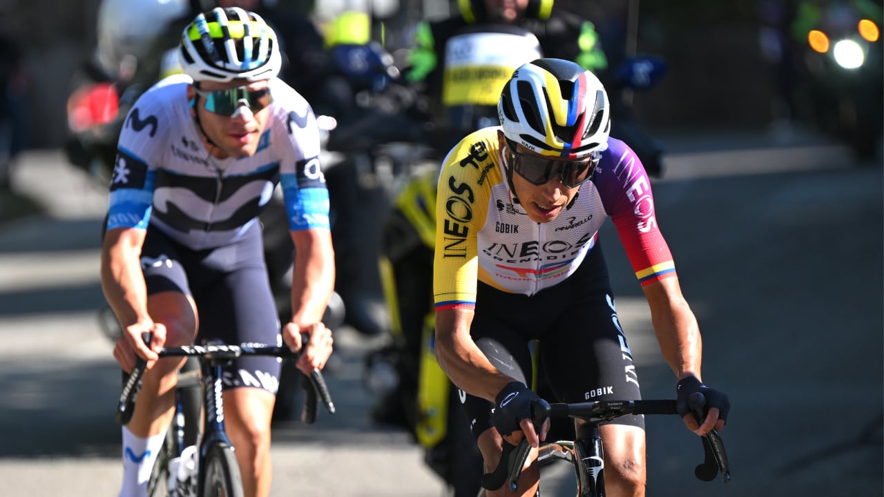 Egan Bernal fue el gran protagonista colombiano en Tre Valli Varesine
