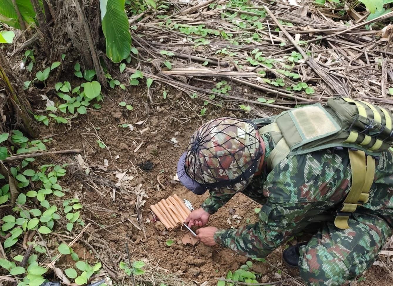 Explosivos en Nariño.