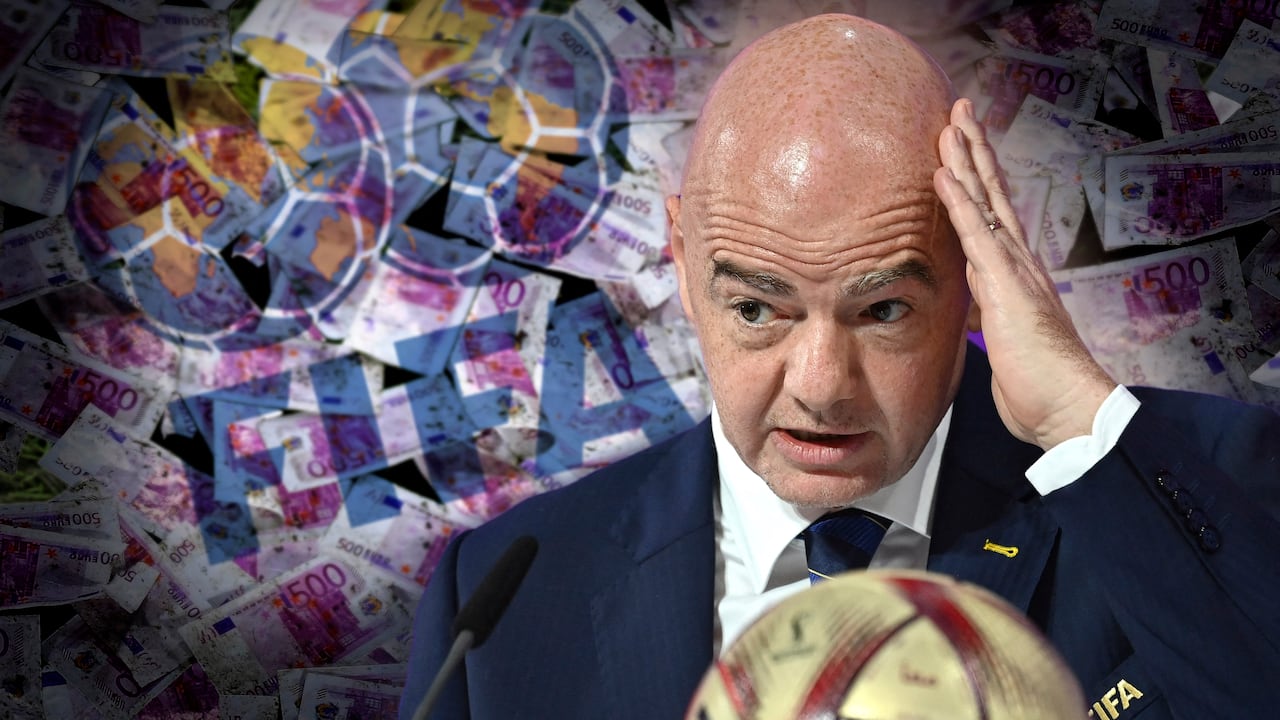 Gianni Infantino (presidente de la FIFA): acuerdo de la FIFA con inversores; Infantino quiere vender la Copa del Mundo.