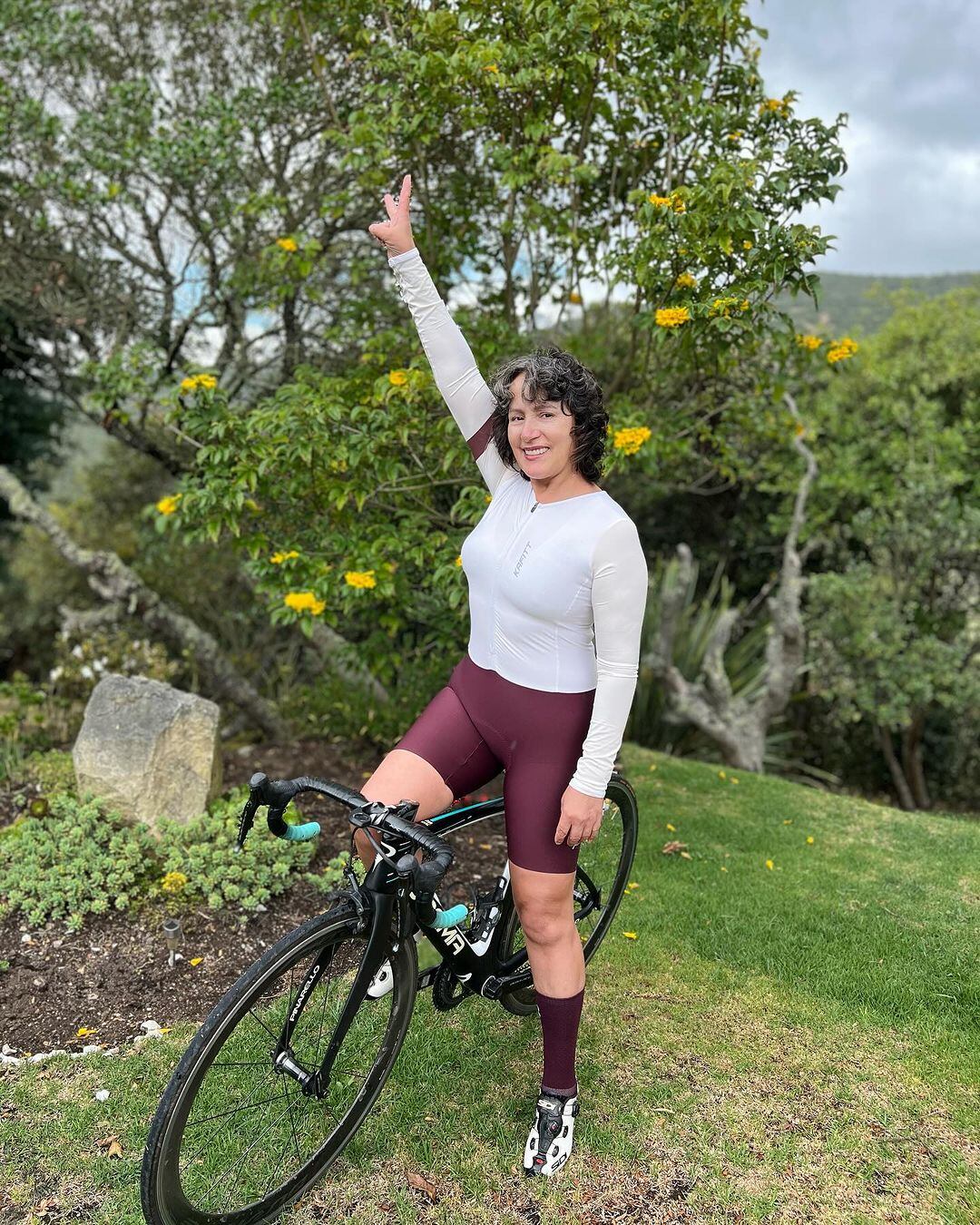 Flor Marina Gómez, un año después de superar el cáncer de seno.