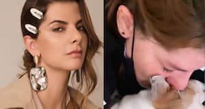 Carolina Cruz se despidió de su mascota después de casi 10 años de estar juntos.