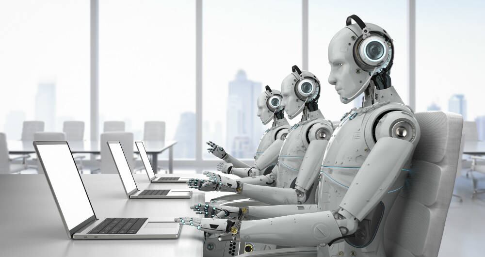 Los sistemas robotizados cada día hacen más labores que antes solían hacer las personas.