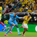 Davinson Sánchez ha sido la clave en la defensa colombiana.