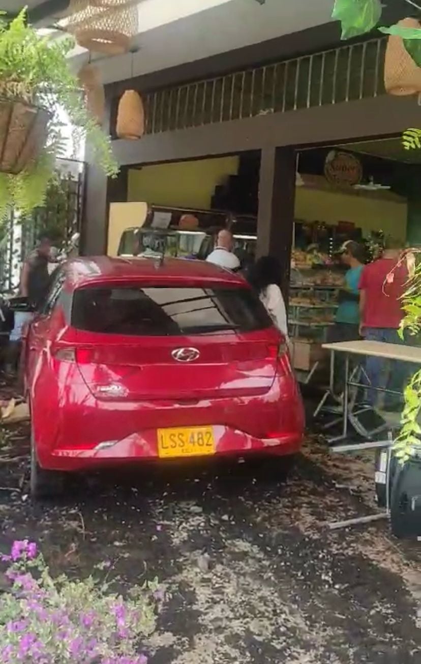 Accidente de tránsito en Cali.