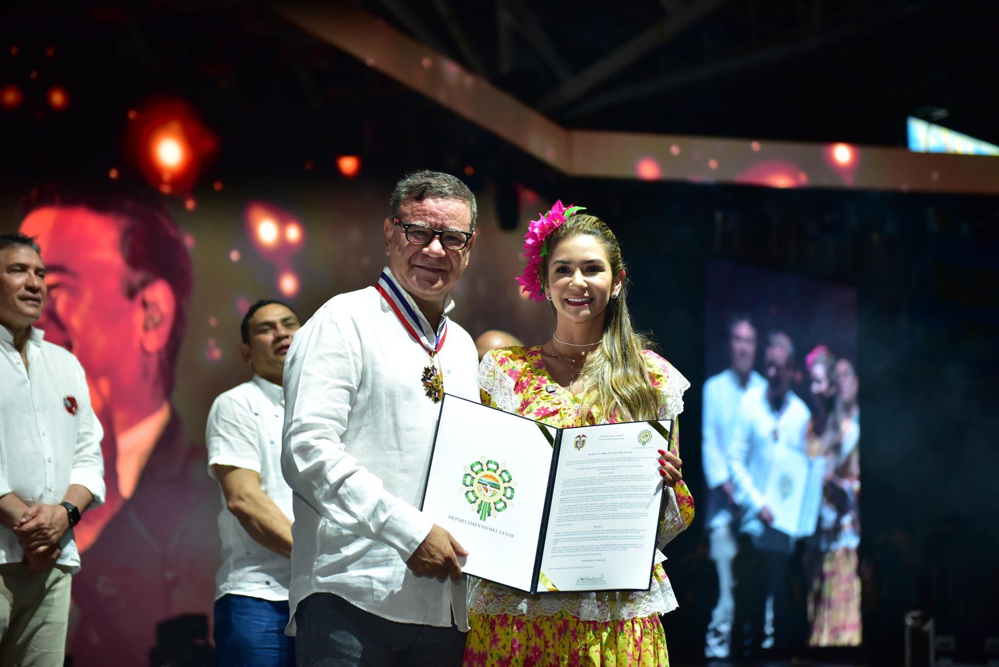 Iván Villazón fue el homenajeado de este año en el Festival Vallenato.