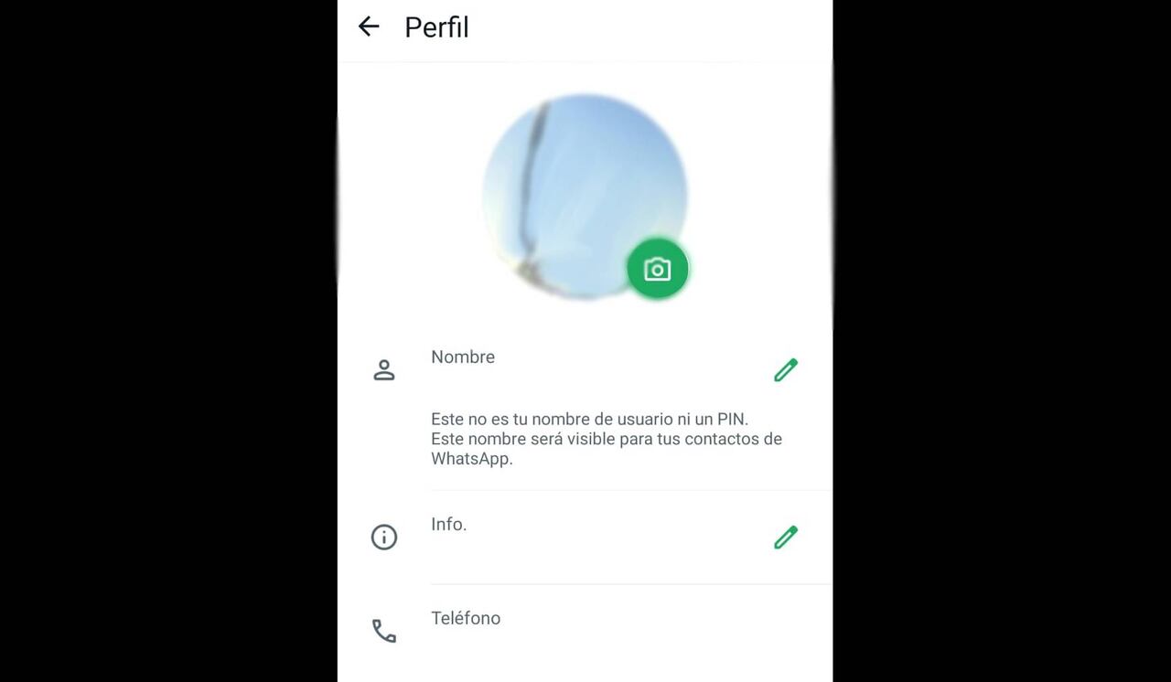 WhatsApp tiene un número para esconder el nombre del usuario.