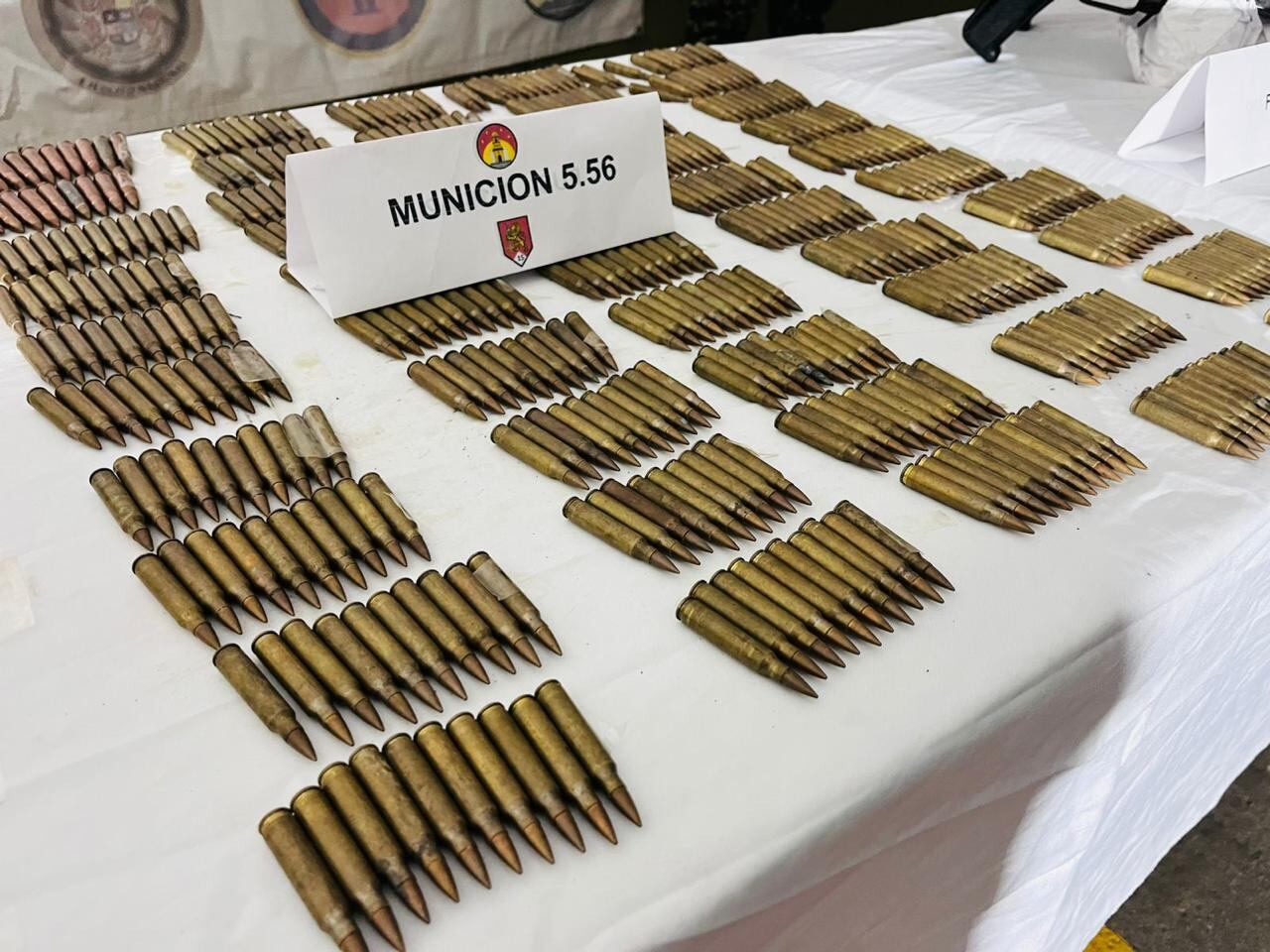 Ejército Nacional incautó un importante cargamento de material de guerra en la subregión del Catatumbo.