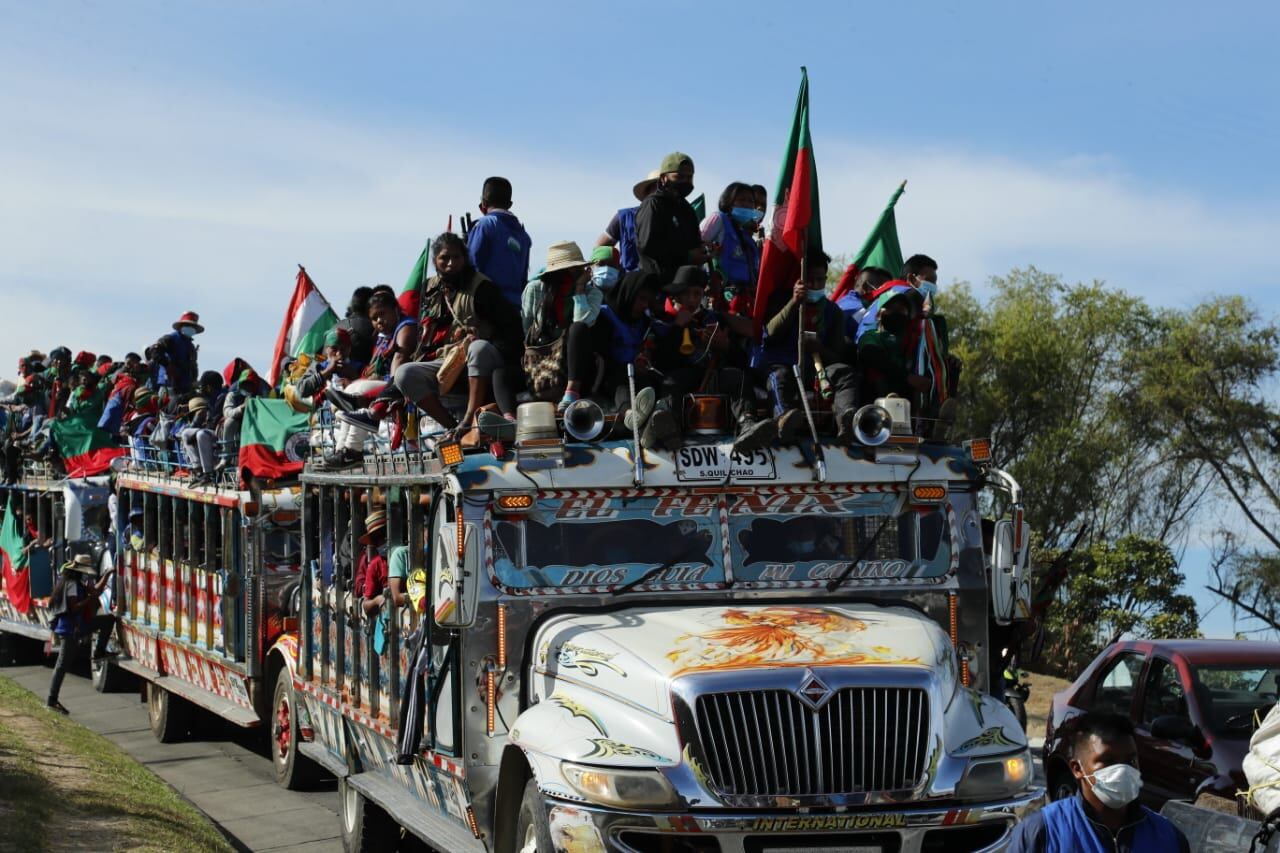 Minga recorrido a Bogotá-Foto: Guillermo Torres Reina / Semana.