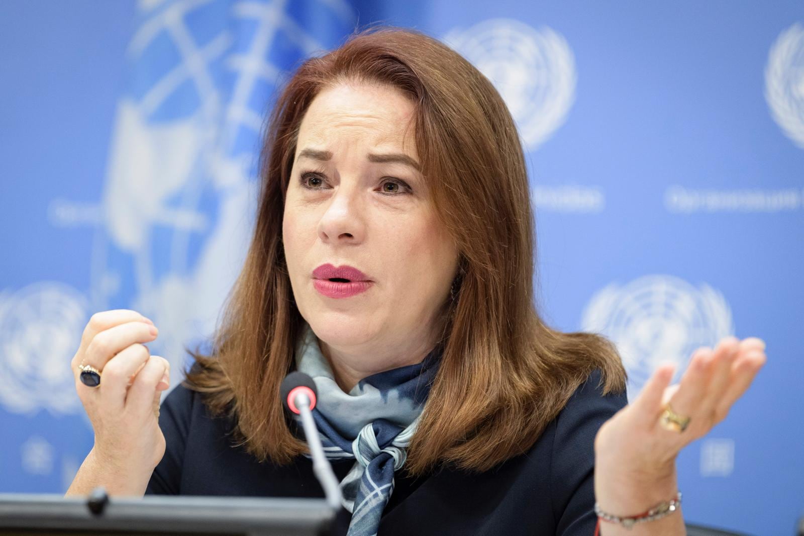 María Fernanda Espinosa, de Ecuador, es una de las candidatas.