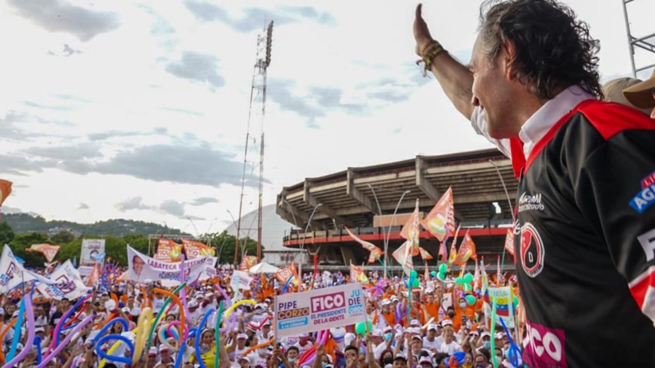 Federico Gutiérrez durante el evento en Cúcuta