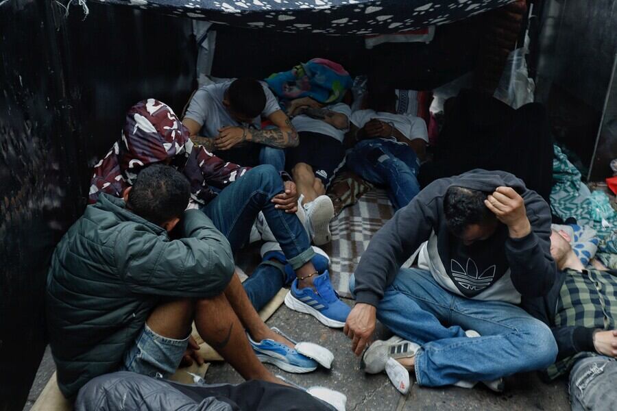 Foto referencial de hacinamiento carcelario en Bogotá.