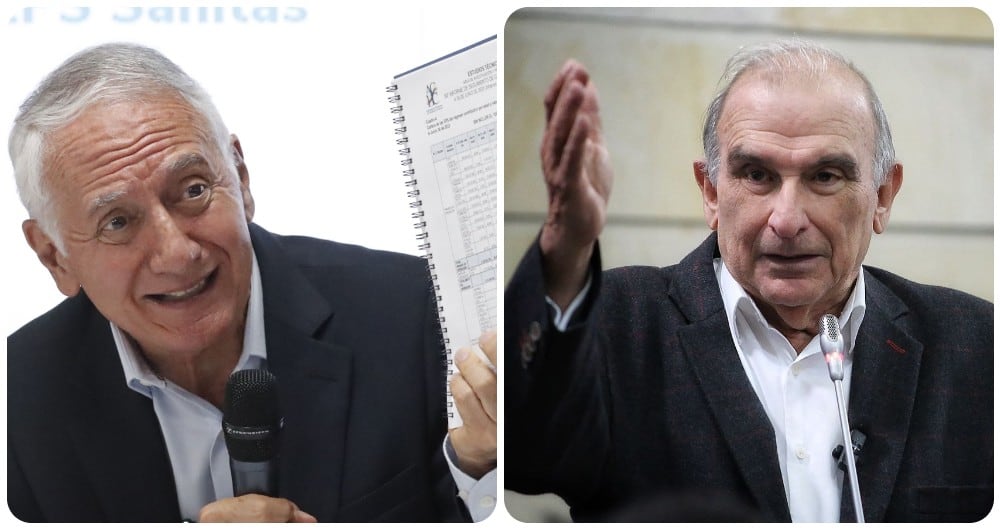 Guillermo Alfonso Jaramillo y Humberto de la Calle.