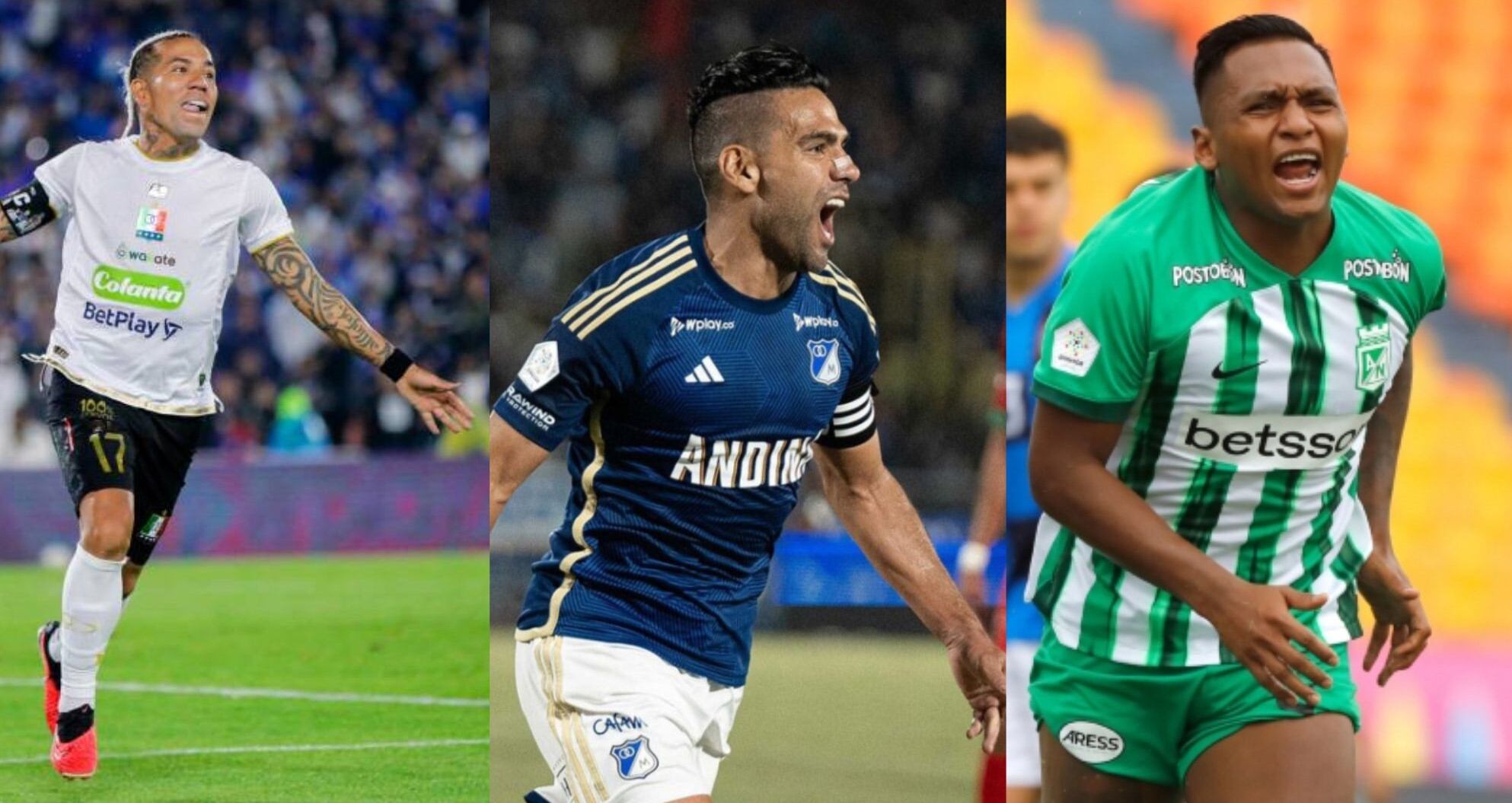 Posibles finalistas de la Liga Betplay.