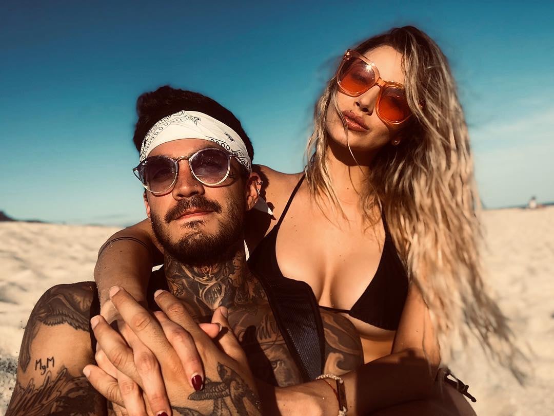 Mateo Carvajal y Melina Ramírez tuvieron una relación de dos años.